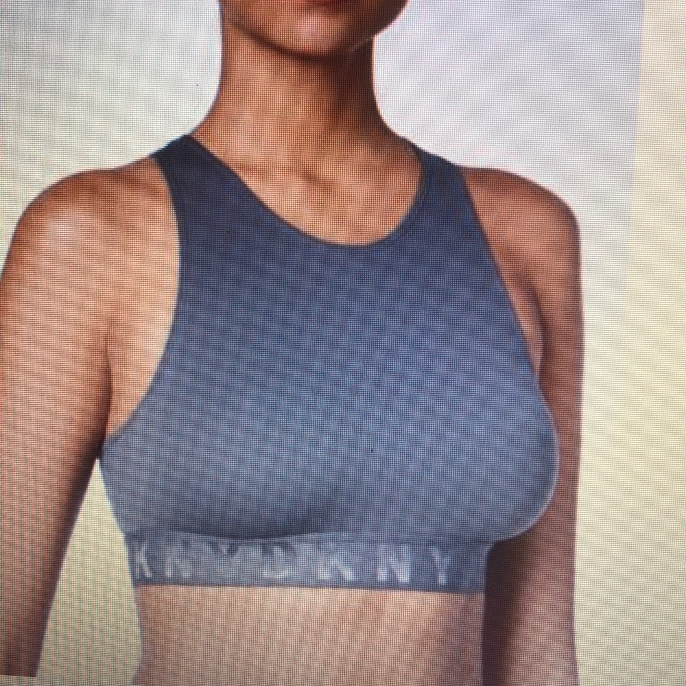 DKNY Litewear Seamless Ribbed Crop